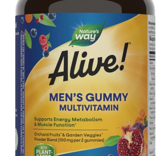 Nature's Way Alive Men's Gummy Vitamins 60'S