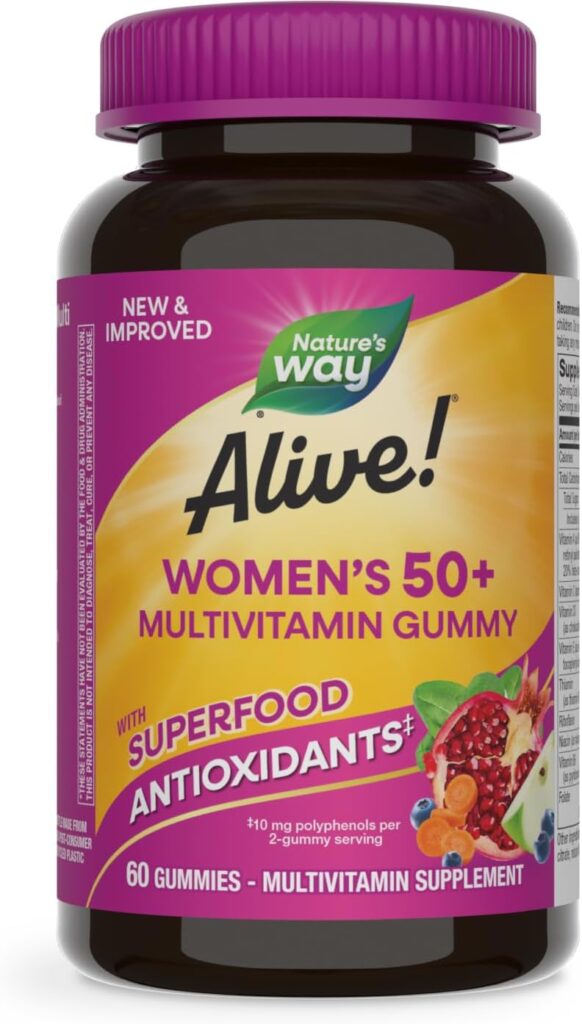 Nature's Way Alive Women's 50+ Gummy Vitamin 60'S