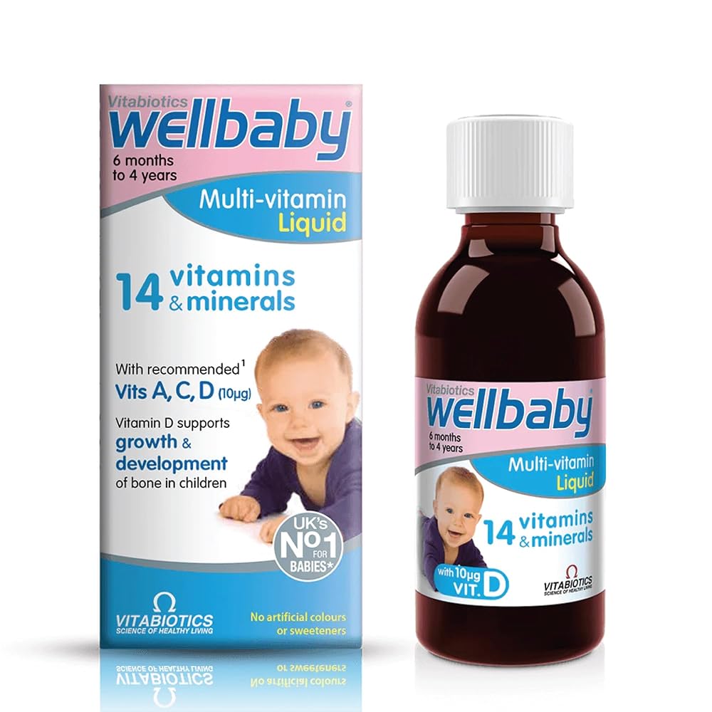 Vitabiotics Wellbaby Multivitamin Liquid - 150 ml