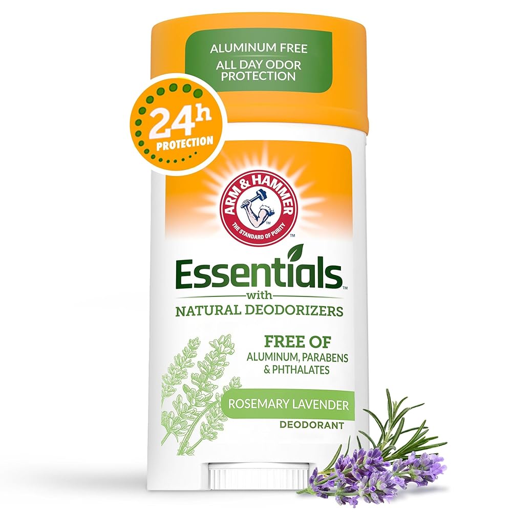 ARM & HAMMER Essentials Natural Deodorant, Fresh, 71g