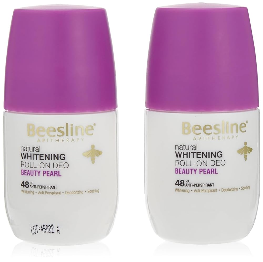 Beesline Beauty Pearl Fragrance Whitening Roll-On Deodorant 50 ml 1+1 Free