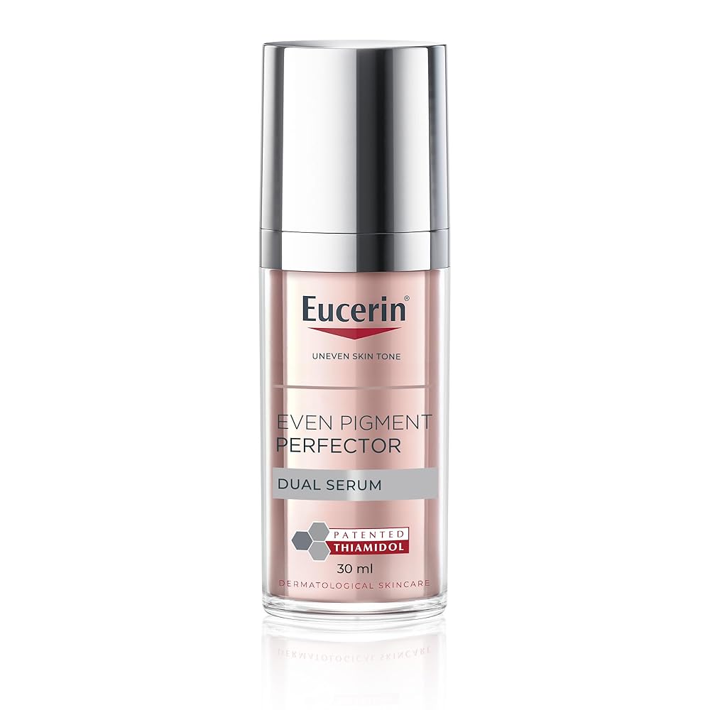 Eucerin Even Pigment Perfector Dual Face Serum Cream, Reduces Spots, Plumps up Wrinkles, Refines Skin Texture, Suitable for All Skin Types, 30ml