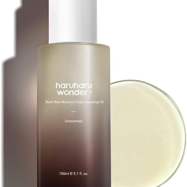 Haruharu Wonder Black Rice Moisture Deep Cleansing Oil Makeup Remover, 150ml