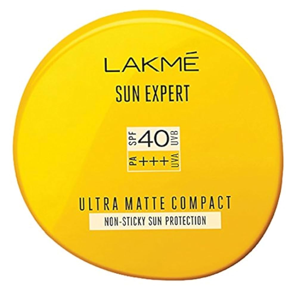 LAKMÉ Sun Expert Ultra Matte SPF 40 PA+++ Compact, 7 gm