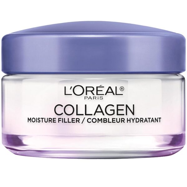 L'Oreal Paris Collagen Moisture Filler Day/Night Cream, 1.7-Fluid Ounce