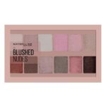 Maybelline New York The Blushed Nudes Eyeshadow Palette, Multicolour, 12 Count (Pack of 1)