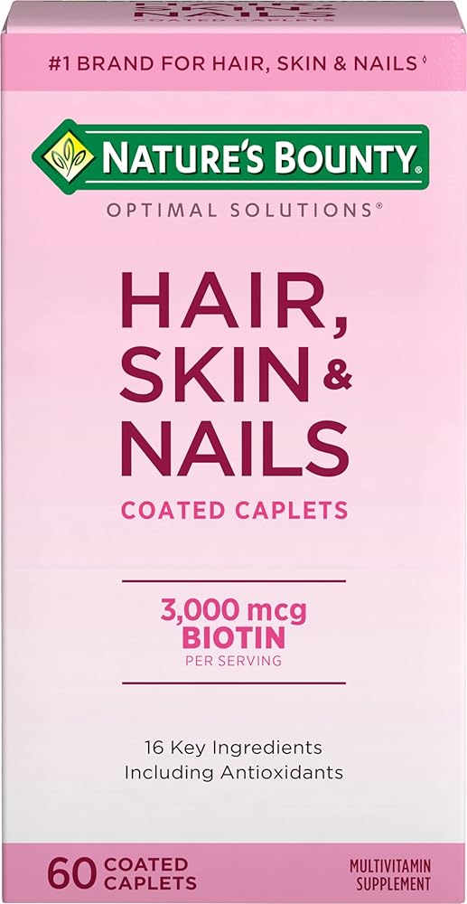 Nature's Bounty Skin, Hair, Nails Formula, 60 Tablets