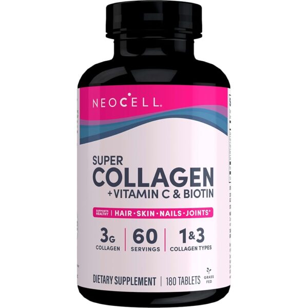 NeoCell Super Collagen + Vitamin C + Biotin 180 Tablets