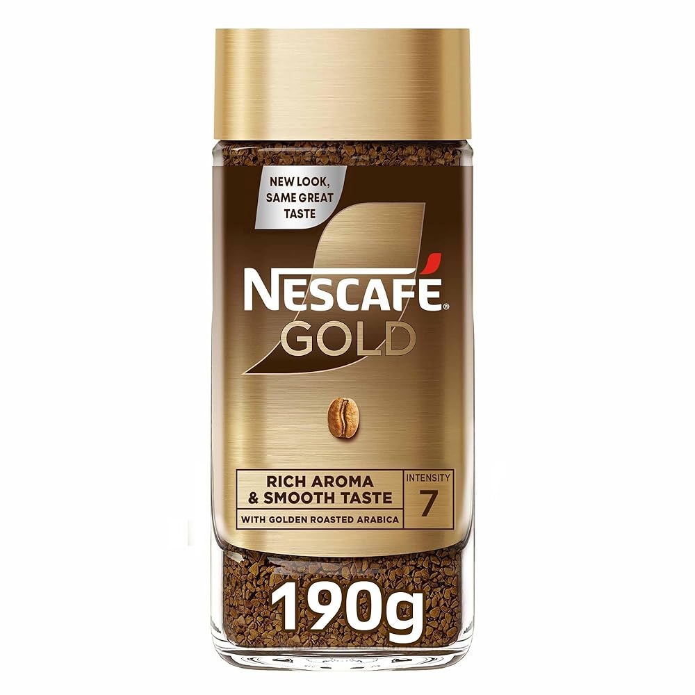 Nescafe Gold Dark Roast Instant Soluble Coffee 190g