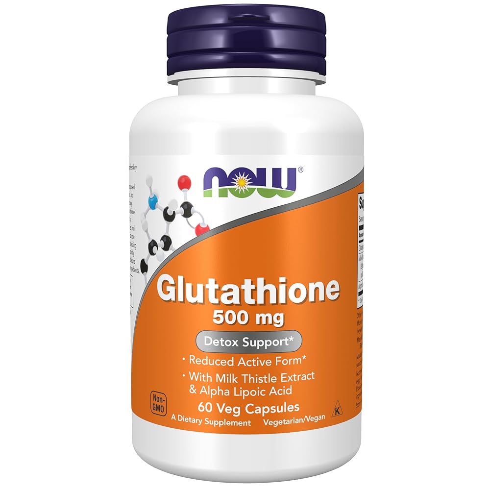 NOW Foods Glutathione 500mg - 60 Capsules