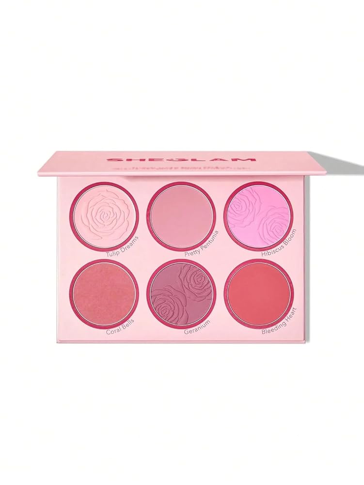 Sheglam Floral Flush Blush Palette, Blushing Bouquet