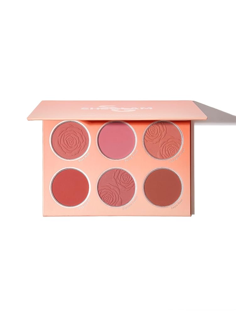 SHEGLAM Floral Flush Blush Palette Multicolor