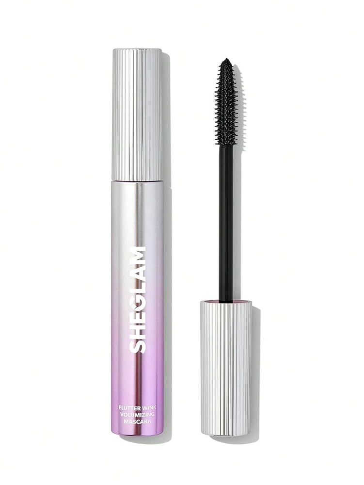 SHEGLAM Flutter Wink Volumizing Mascara Volumizing Lengthening Long-Lasting No Smudge (Black)