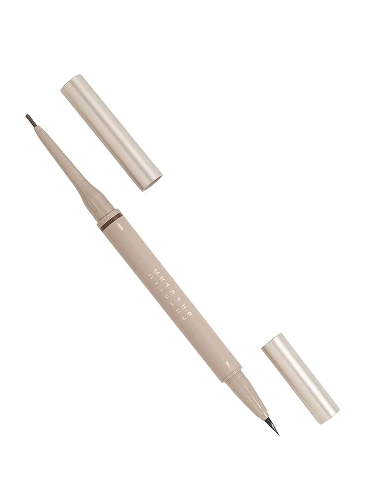 SHEGLAM Waterproof 2 in 1 Eyebrow Pencil (Dark Grey - Taupe)