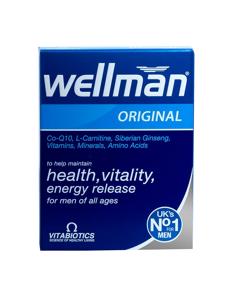 Vitabiotics Wellman Energy Release Tablets - 30 Tablets