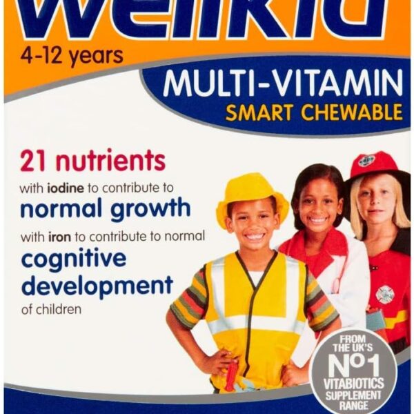 Wellkid Vitabiotics Smart Chewables - 30 Tabs