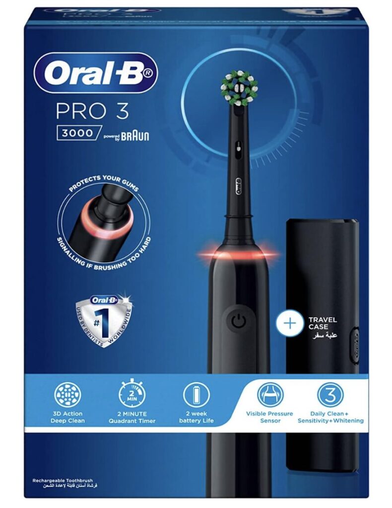 مسواک برقی اورال-بی Pro 3 3000