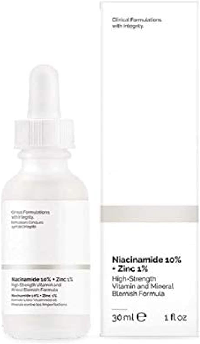 The Ordinary Niacinamide 10% + Zinc 1% Serum for Face - Pore Reducer + USA Skin Care (30ml) 1 سرم نیاسینامید ۱۰٪ اوردینری