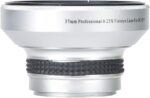 خرید Luqeeg 37mm 0.25X Super Fisheye Lens, Silver Wide از آمازون امارات