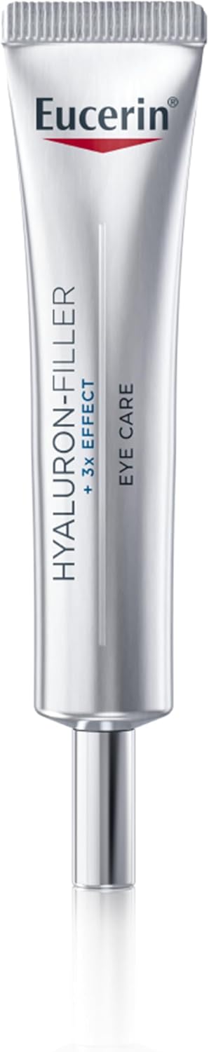 Eucerin Hyaluron Filler Anti-Aging Eye Cream with Hyaluronic Acid, Reduces Eye Wrinkles, UVA & UVB Protection, SPF 15, Moisturizer for All Skin Types, 15ml 1 خرید کرم دور چشم Eucerin Store Hyaluron Filler