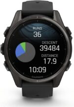 خرید GARMIN Fenix 8-43mm, Black/pebble grey | Premium AMOLED از آمازون امارات