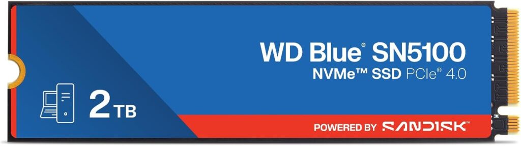WD Blue SN5100 2TB NVMe SSD
