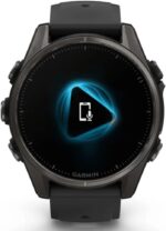 خرید GARMIN Fenix 8-43mm, Black/pebble grey | Premium AMOLED از آمازون امارات