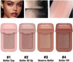 خرید Embossed Matte Bronzer Powder, Contour Palette for Face, از آمازون امارات