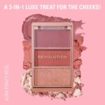 خرید Revolution, Blush Icon Palette, Cream & Pressed Powder از آمازون امارات