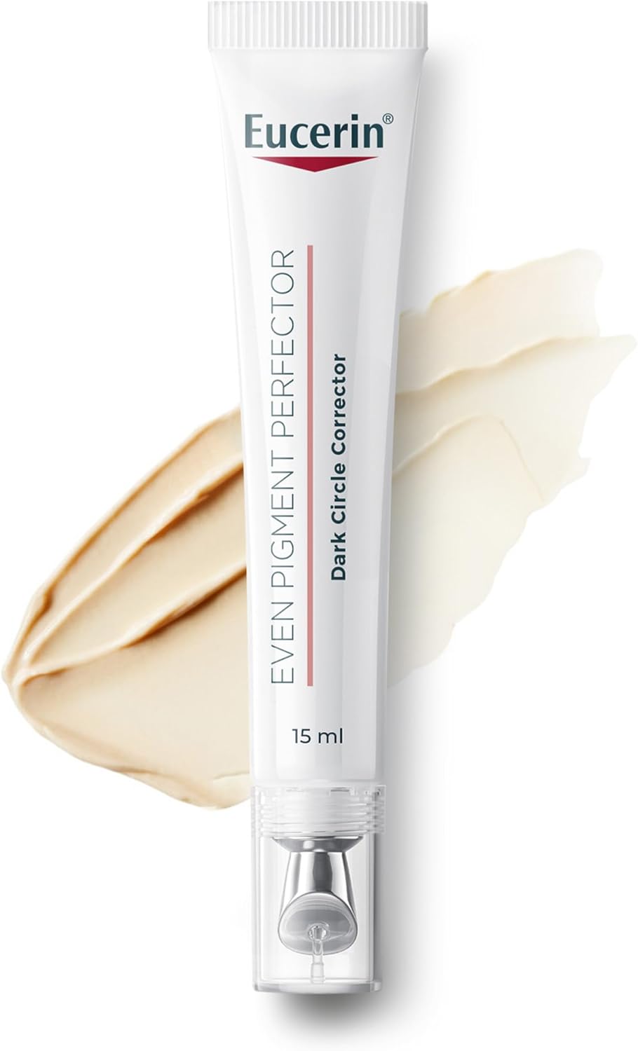 Eucerin Even Pigment Perfector Eye Corrector Dark Circle Illuminating Eye Care Cream, for Immediately Fresh and Awake Look & Reduction on Dark Circles with Thiamidol, Effective in 2 Weeks, 15ml 1 خرید کرم دور چشم Eucerin Store Even Pigment