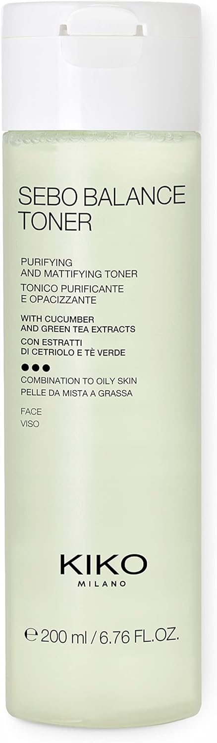 Kiko Milano Sebo Balance Toner 200 ml 1 تونر کنترل چربی پوست