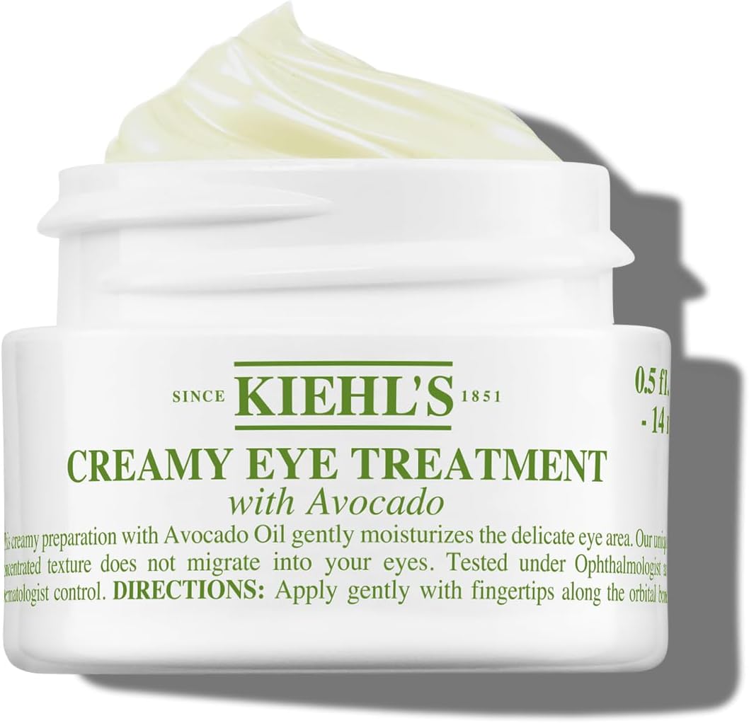 Kiehl's Creamy Eye Treatment with Avocado 0.5oz 15ml, #64 Cream Beige, 0.5 Ounce (Pack of 1) 1 خرید مراقبت پوست Kiehl's Creamy Eye Treatment