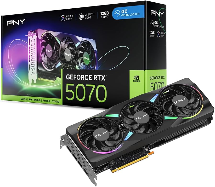 خرید کارت گرافیک PNY GeForce RTX™ 5070