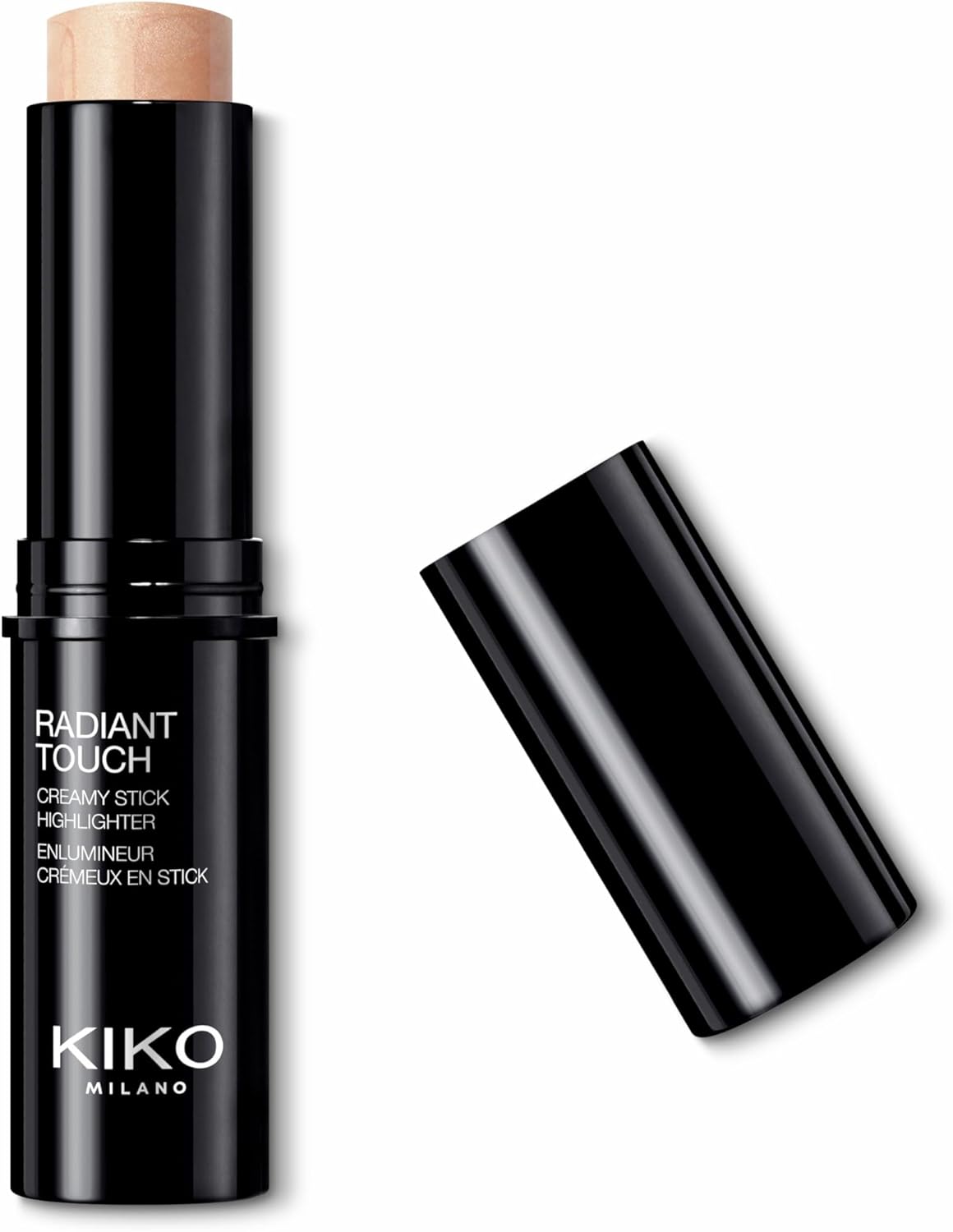 KIKO Milano Radiant Touch Creamy Stick Highlighter 100, Highlighter Stick: Creamy Texture And Radiant Finish 1 کرم هایلایتر استیکی کیکو میلانو