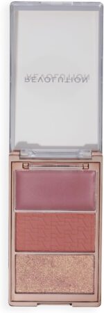 خرید Revolution, Blush Icon Palette, Cream & Pressed Powder از آمازون امارات