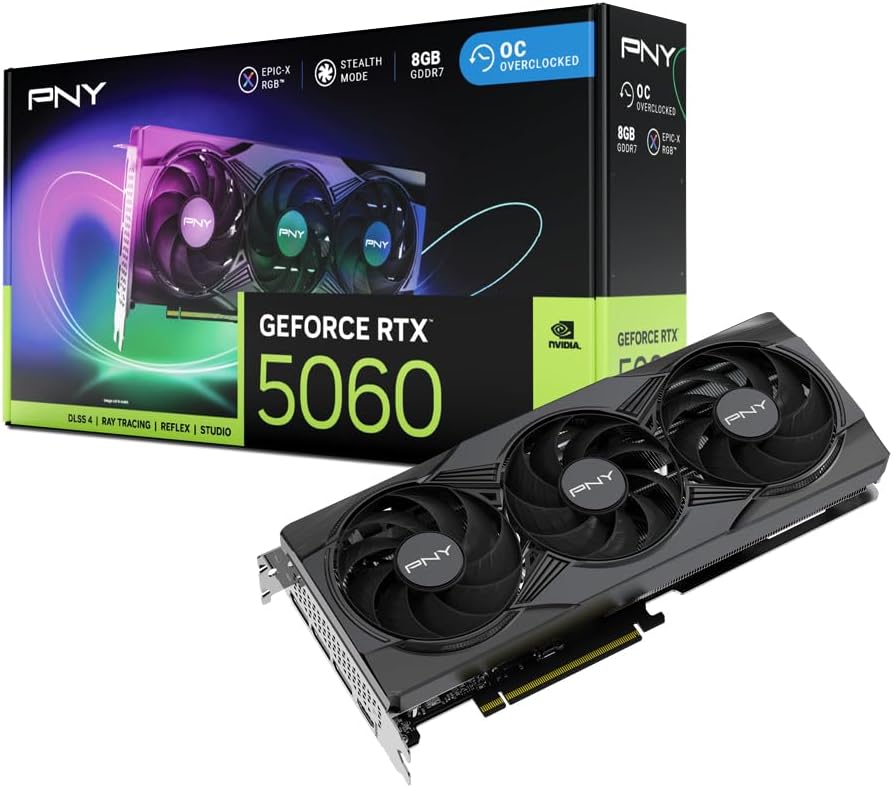 خرید کارت گرافیک PNY GEFORCE RTX™ 5060