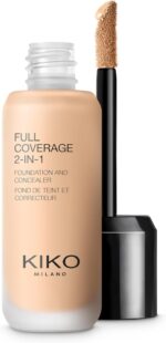 خرید Kiko Milano Full Coverage 2-In-1 Foundation and Concealer, از آمازون امارات