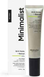 خرید Minimalist Eye Cream with Retinal & Peptides| Vitamin از آمازون امارات