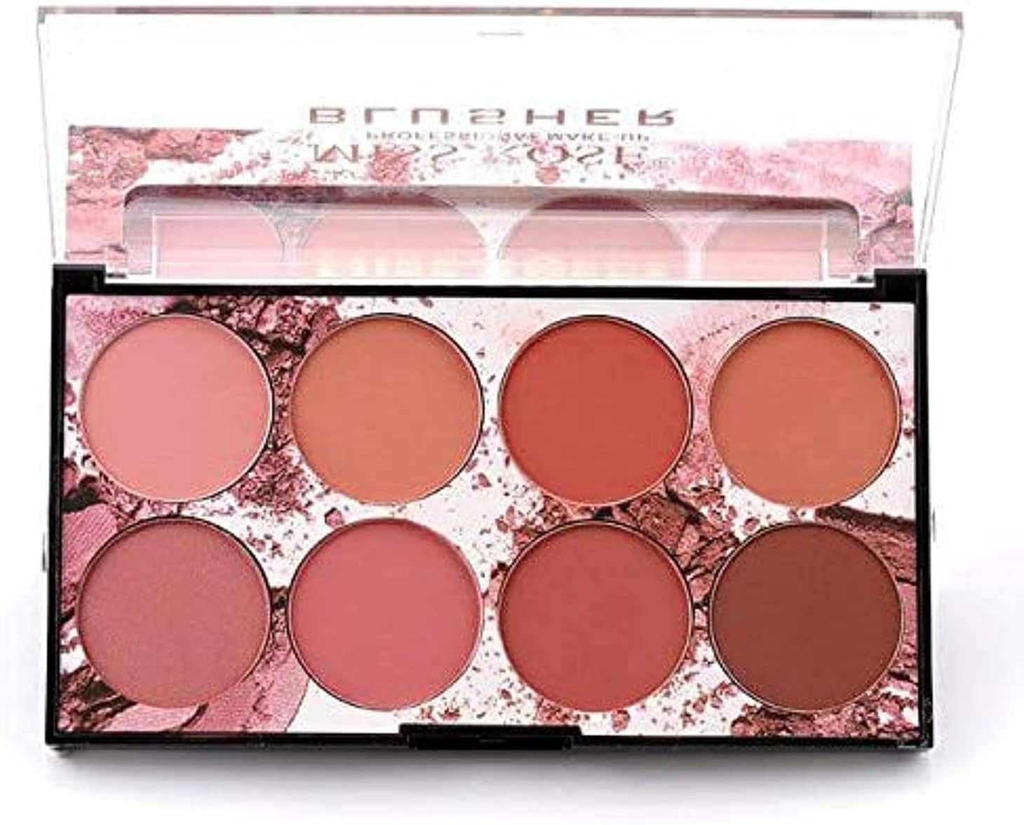Miss Rose 8 Colors Blush Blusher Powder Palette Face Cosmetic Makeup Contour Shadow 1 پالت بلاش میس رز 8 رنگ