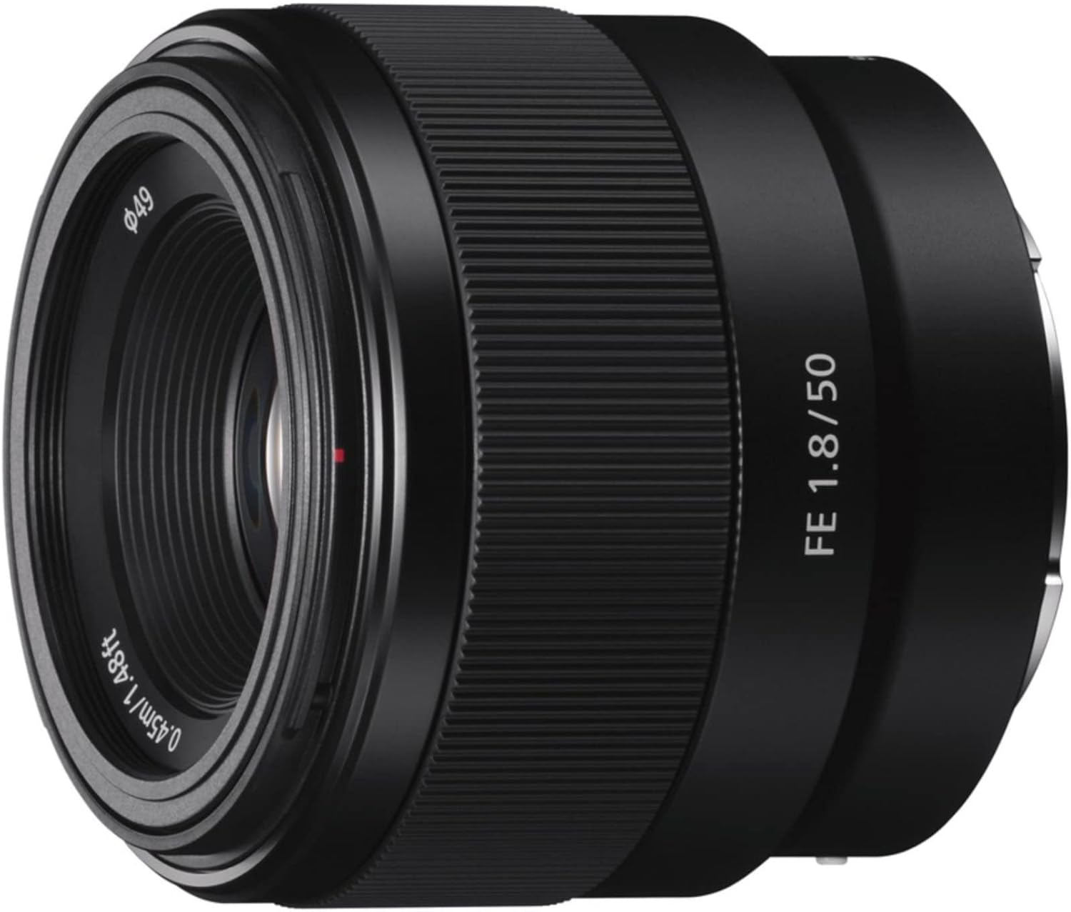 Sony FE 50mm F1.8 Compact Lightweight E Mount Lens with Beautiful Dedofusing Bokeh Compatible with Full Frame and APS C Camera SEL50F18F, Black, Lens Only 1 لنز سونی FE 50mm F1.8