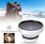خرید Luqeeg 37mm 0.25X Super Fisheye Lens, Silver Wide از آمازون امارات