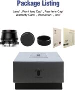 خرید TTArtisan 35mm F1.4 APS-C Manual Focus Lens for از آمازون امارات