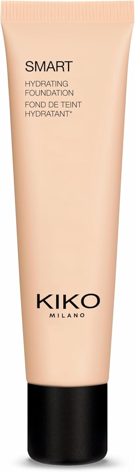KIKO Milano Smart Hydrating Foundation 10 - Wb 40 | Moisturising And Evening Liquid Foundation 1 کرم پودر کیکو میلانو اسمارت