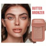 خرید Embossed Matte Bronzer Powder, Contour Palette for Face, از آمازون امارات
