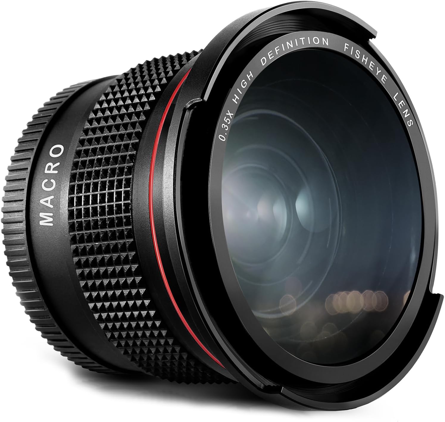 Altura Photo 58MM 0.35x Fisheye Canon Wide Angle Lens (w/Macro Portion) for DSLR Cameras EOS Rebel 70D 77D 80D 90D T8i T7 T7i T6i T6s T6 T5i T5 T4i T3i T100 SL1 SL2 SL3 - Canon Mount 1 لنز فیش آی آلترا فوتو 58 میلیمتر