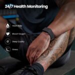 خرید Amazfit Helio Strap Smart Band Fitness Tracker, 24/7 از آمازون امارات