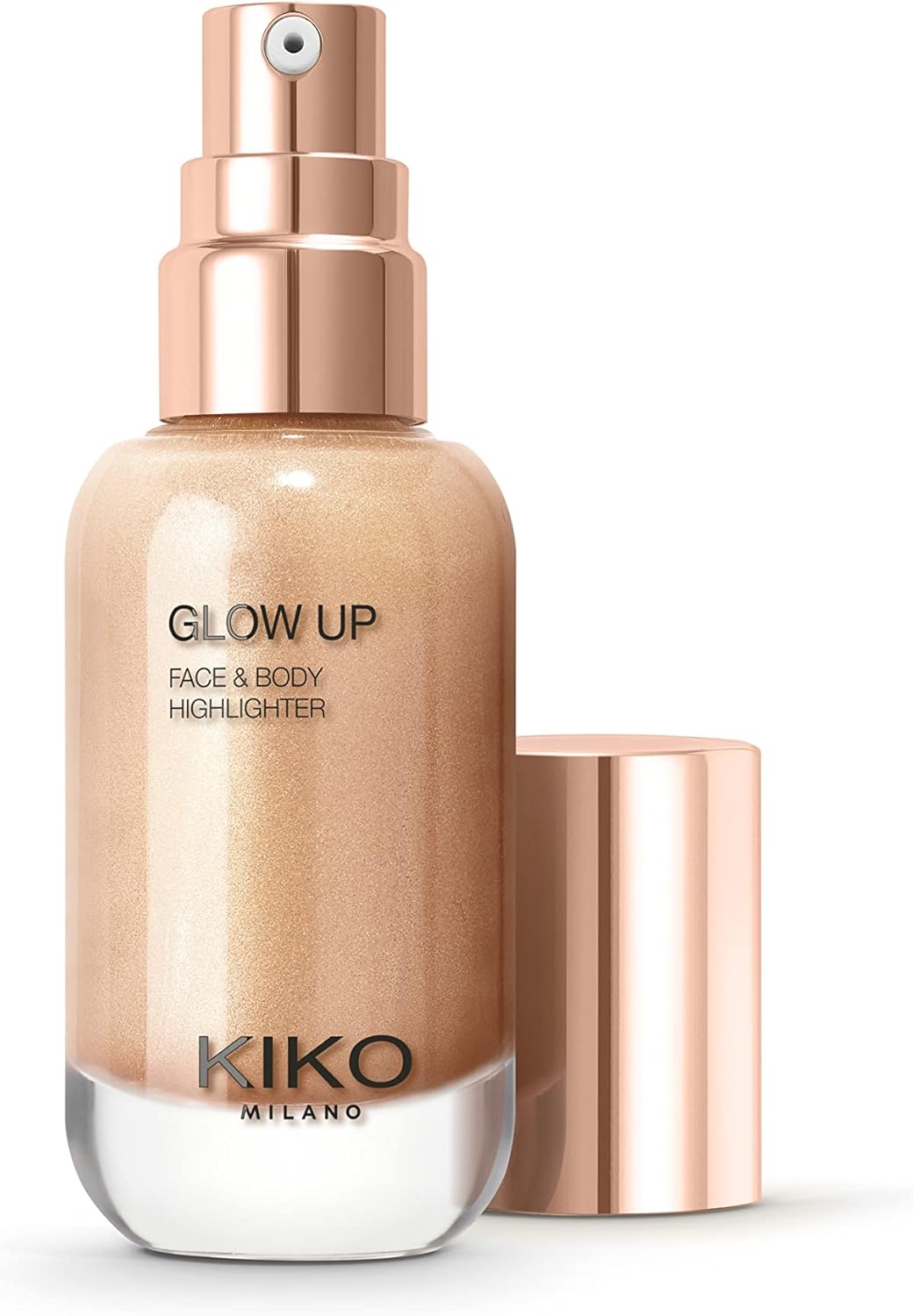 KIKO Milano Glow Up Face And Body Highlighter 01 | Transfer-proof Liquid Highlighter With A Metallic Finish 1 خرید هایلایتر مایع KIKO Milano