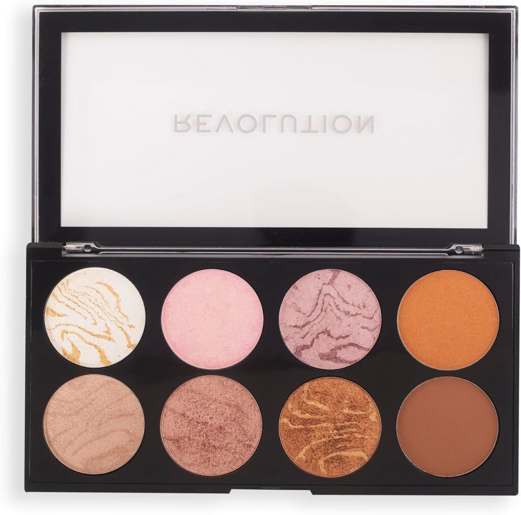 پالت بلاش Makeup Revolution Golden Sugar