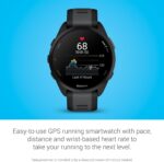 خرید GARMIN Forerunner 165-43mm, Black | Lightweight GPS Runners از آمازون امارات