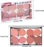 خرید MISS ROSE M 8 Colors Face Blush Palette, از آمازون امارات